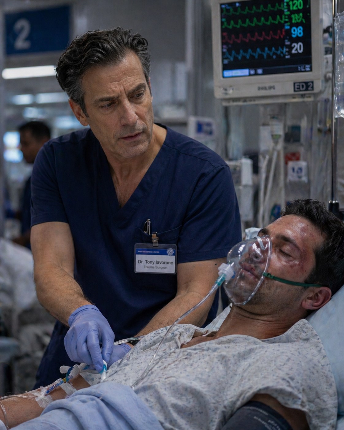 The Red Hill Trauma Call fictional Tony Iavorone trauma media clip